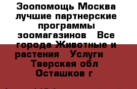 Зоопомощь.Москва лучшие партнерские программы зоомагазинов - Все города Животные и растения » Услуги   . Тверская обл.,Осташков г.